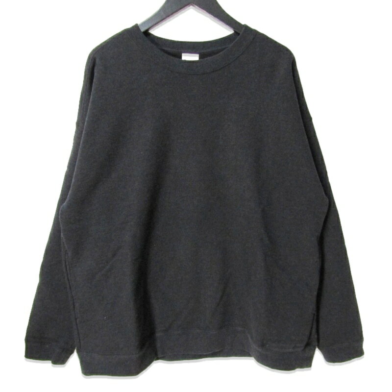 Rakuten - 【中古】Snow Peak スノーピーク スウェット クルーネック SW-22SU401 Recycled Cotton Sweat Crewneck ブラック 黒 Lメンズ 27113213