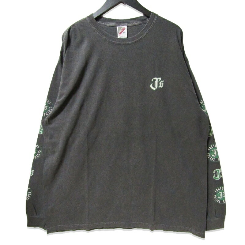 Rakuten - 【中古】JSF ジェシーズショップアンドファクトリー 長袖Tシャツ CULTURE L/S TEE プリント ガーメントダイ コットン Wash Black XXLJESSE’S SHOP＆FACTORYメンズ 27113219