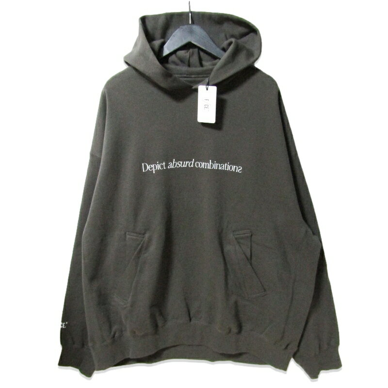 樂天商城 - 【中古】未使用 F/CE. エフシーイー HIDDEN IDENTITY BY M.ENOMOTO HOODY TYPE-B FSU14252U0004 プルオーバーパーカー チャコール Lプリントメンズ 27113236
