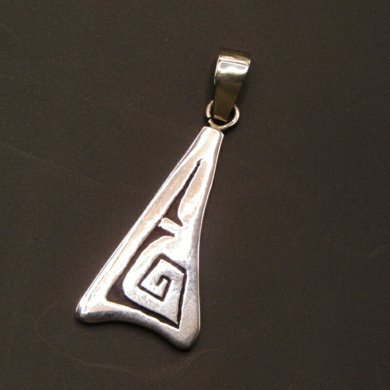 Pendant Tops - 【中古】Jason Takala ホピ族 ペンダント オーバーレイ ジェイソンタカラ トップ メンズ レディース インディアンジュエリー シルバー 80007390