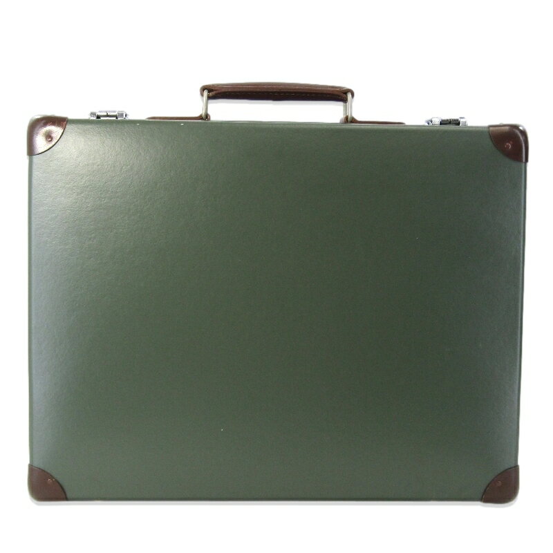 樂天商城 - 【中古】GLOBE TROTTER グローブトロッター アタッシェケース 18インチ アタッシュケース オリーブ/ブラウンバッグ 鞄 61005214