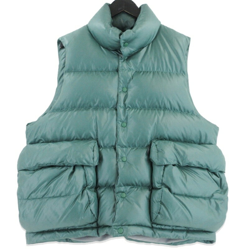 樂天商城 - 【中古】DAIWA PIER39 ダイワピア39 TECH BACK PACKER DOWN VEST BW-24022W テックバックパッカー ダウンベスト グリーン M メンズ 99000688
