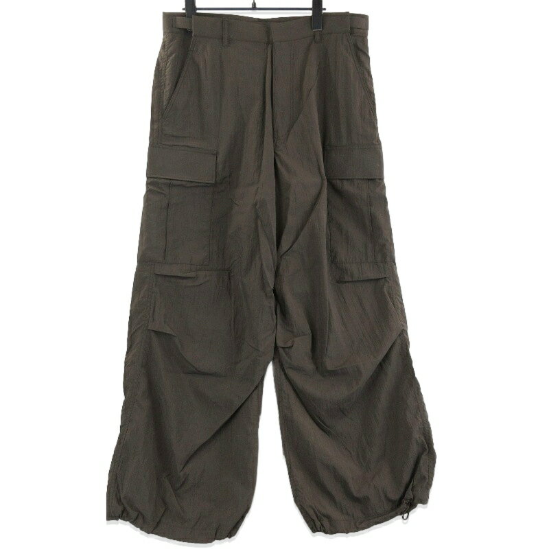 樂天商城 - 【中古】未使用 elephant TRIBAL fabrics エレファントトライバルファブリクス カーゴパンツ E02-NCP25F ナイロン 日本製 ブラウン MFreedom Cargo Pantsメンズ 71015429