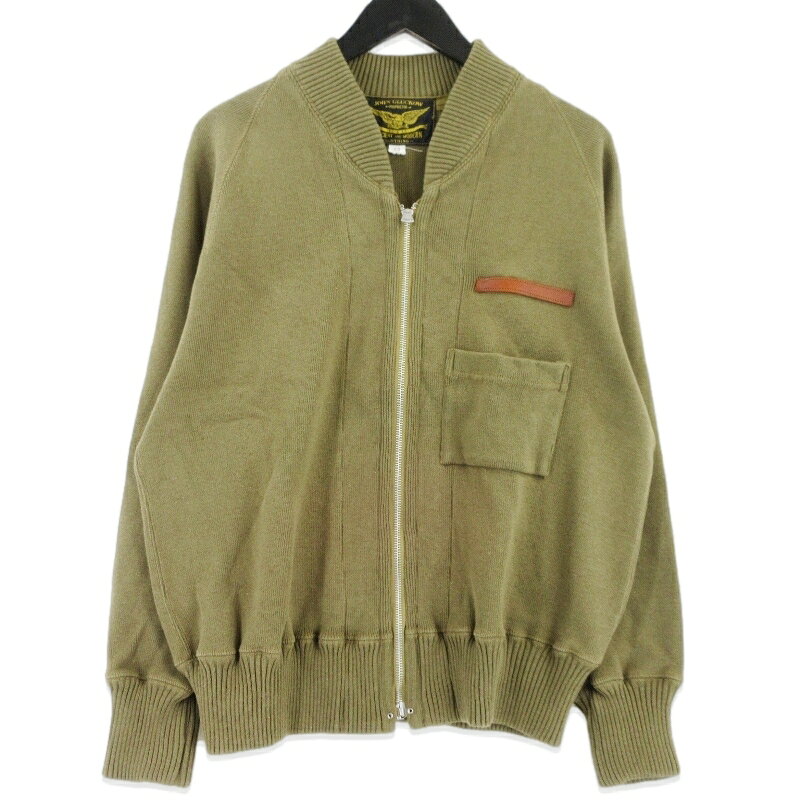 樂天商城 - 【中古】JOHN GLUCKOW ジョングラッコー コーチコート C-2タイプ COACH'S COAT JELADO期 コットン リネン カーキ 40 メンズ 99000704
