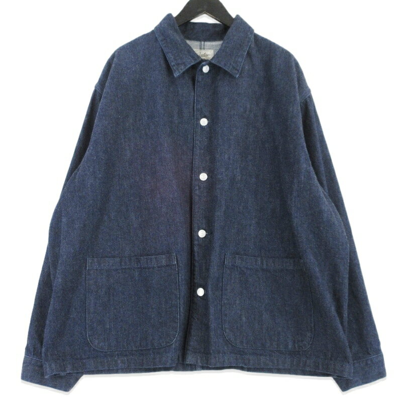 樂天商城 - 【中古】CALEE キャリー VINTAGE REPRODUCT DENIM COVERALL CL-25AW009 デニム カバーオール インディゴ XXL メンズ 99000705