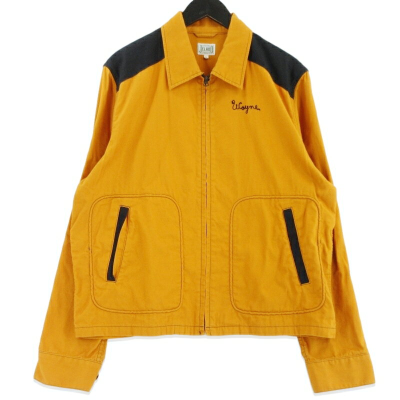 樂天商城 - 【中古】JELADO ジェラード ツートン スウィングトップ 5MB-1102 Fire Dept コットン マスタード/ブラック XL メンズ 99000708