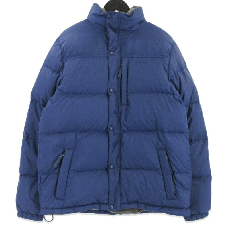 Rakuten - 【中古】L.L.Bean エルエルビーン ダウンジャケット 279039 00年代 スタンドカラー ナイロン ネイビー L メンズ 99000710