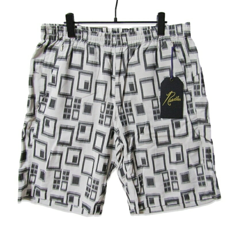樂天商城 - 【中古】未使用 NEEDLES ニードルズ バスケットボールショーツ MR129 Basketball Short R/PE/L Multi Block Jq ホワイト 白 Lショートパンツメンズ 27113263