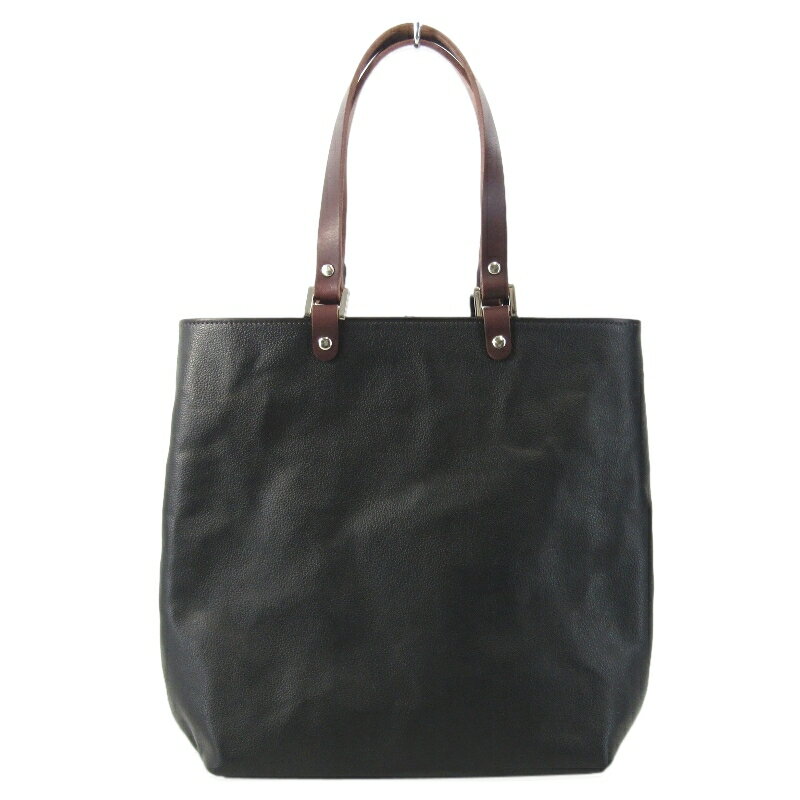 樂天商城 - 【中古】美品 LAST CROPS ラストクロップス トートバッグ バケッタホースハイド TOTE BAG Vachetta Horsehide MARYAM社 ブラック 黒バッグ 鞄 61005246