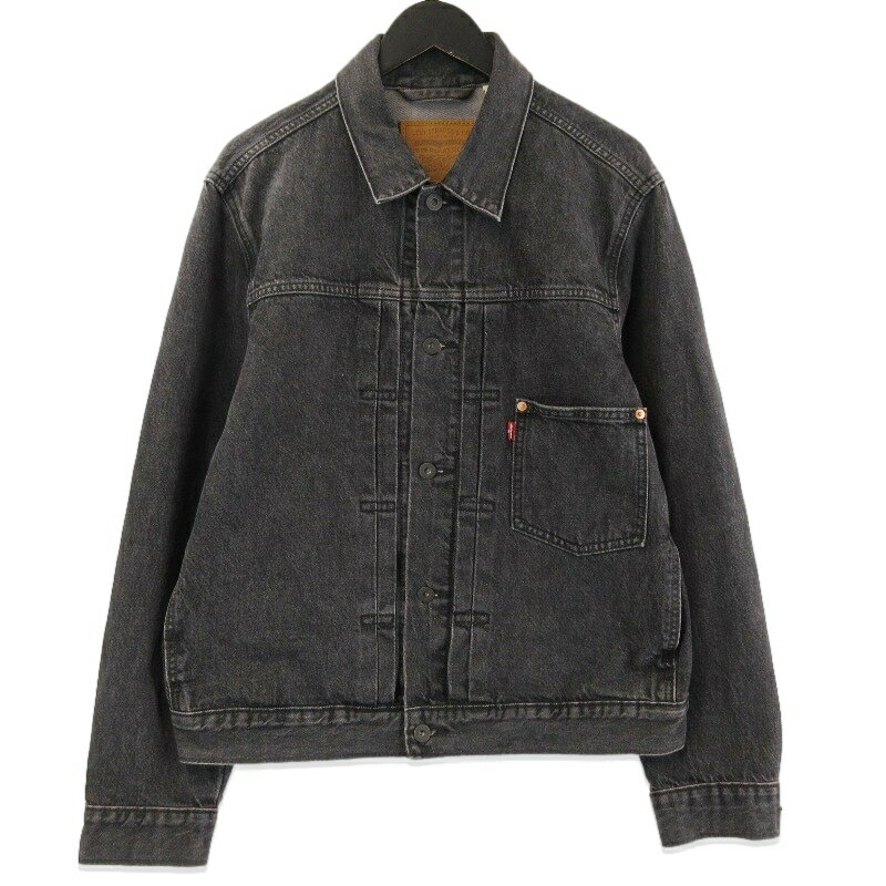 樂天商城 - 【中古】Levis リーバイス デニムジャケット PC9-A3174-0000 トラッカージャケット Gジャン ヴィンテージ加工 ブラック 黒 Mメンズ 71015452