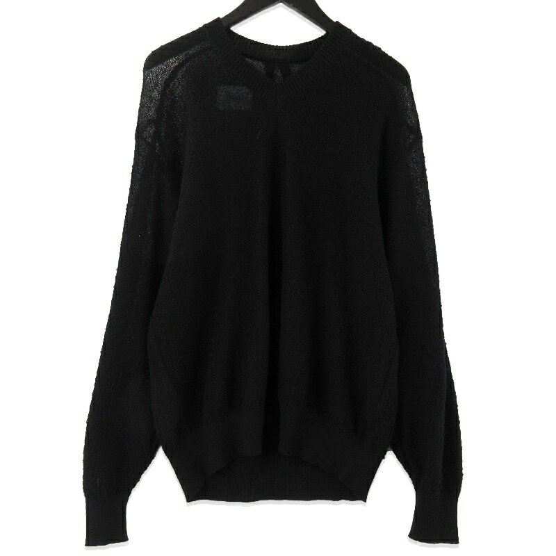 stein シュタイン 23AW 日本製 LILY YARN HAND KNIT LS リリヤーンハンドニット ST.716 S OFF GREY セーター 定価103,400円 トップス【新古品】【中古】【stein】 stein - stein シュタイン 23AW 日本製 LILY YARN HAND KNIT LS