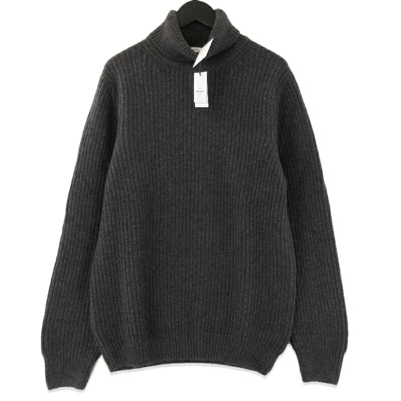 樂天商城 - 【中古】未使用 GRAN SASSO グランサッソ タートルネック ニット 13168 19101 ウール イタリア製 ダークグレー 52メンズ 71015460