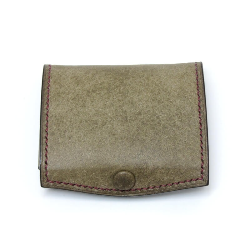 樂天商城 - 【中古】未使用 Lutece リュテス 小銭入れ ventaglio ヴェンタリオ コインケース ミネルバリスシオ/プエブロ グリージオ/プルーニャ レザー 28012368