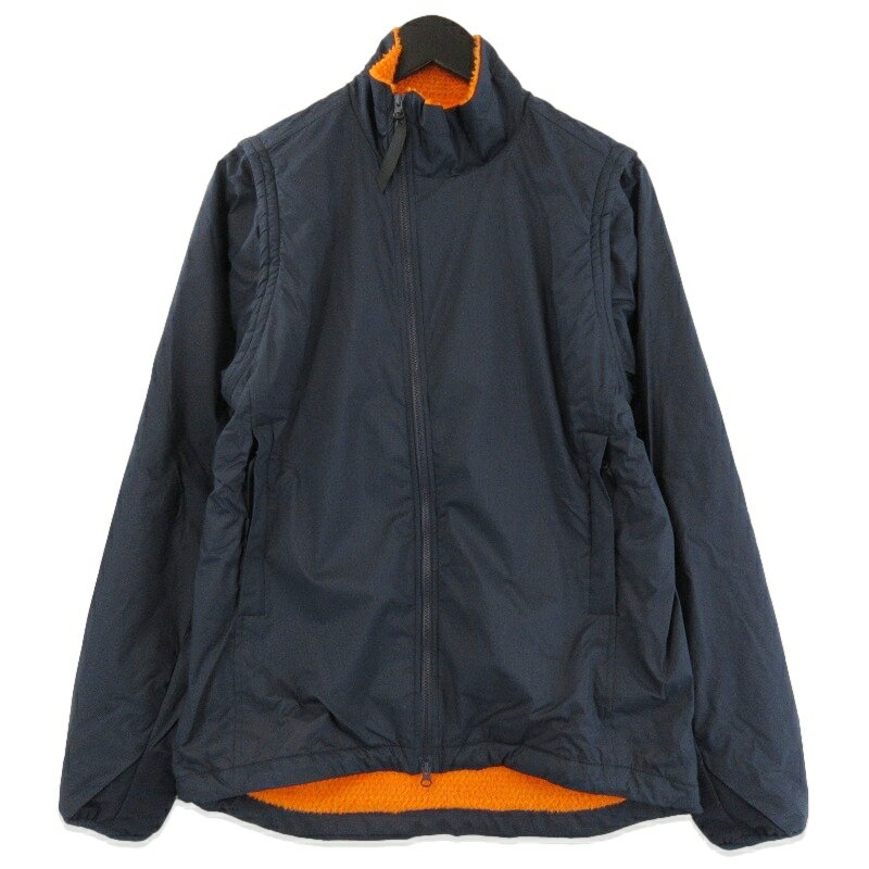 樂天商城 - 【中古】未使用 山と道 ヤマトミチ Light Alpha Vest Jacket UNISEX ライトアルファベスト/ジャケット デタッチャブル 2WAY Navy Sメンズ 71015504