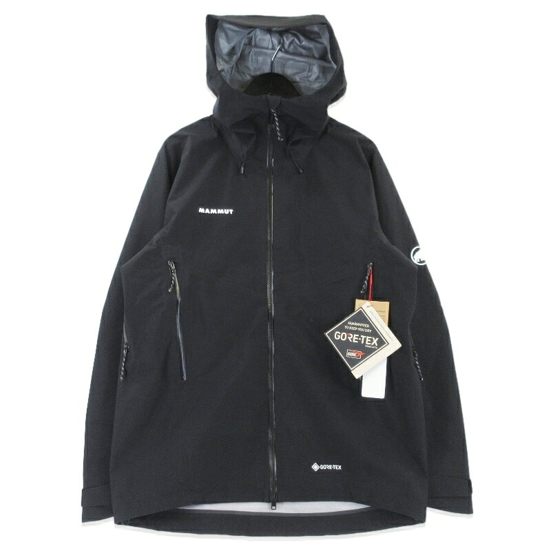 樂天商城 - 【中古】美品 MAMMUT マムート クレーター フーデッドジャケット 1010-30760 Crater IV HS Hooded Jacket AF Men ブラック 黒 XL マウンテンジャケット メンズ 99000753