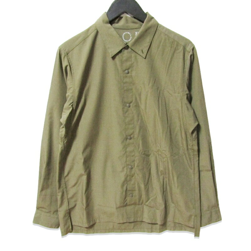 樂天商城 - 【中古】未使用 山と道 ヤマトミチ Bamboo shirt 25 UNISEX 2025年 バンブーシャツ長袖シャツ トレイルシャツ Dried Grass Sメンズ 27113386