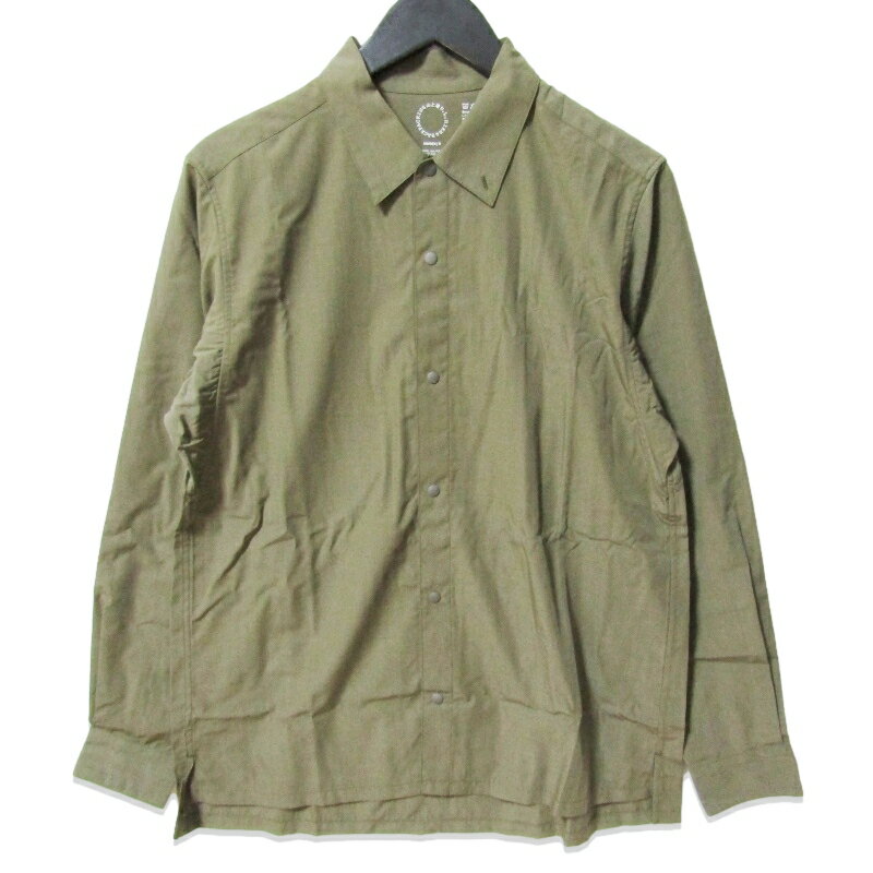 Rakuten - 【中古】未使用 山と道 ヤマトミチ Bamboo shirt 25 UNISEX 2025年 バンブーシャツ長袖シャツ トレイルシャツ Dried Grass Sメンズ 27113390
