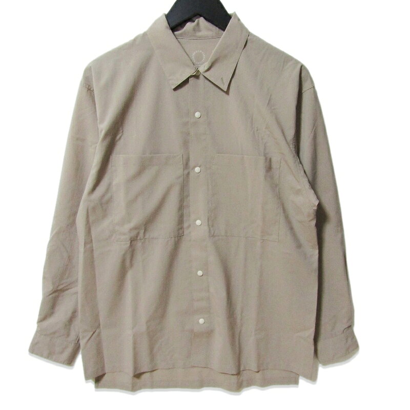樂天商城 - 【中古】未使用 山と道 ヤマトミチ UL Big Pocket Shirt UNISEX ULビッグポケットシャツ 長袖シャツ トレイルシャツ Sand Sリップストップメンズ 27113391