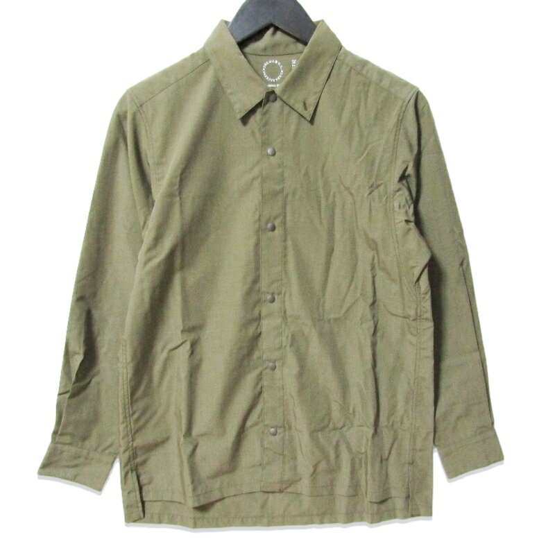 Rakuten - 【中古】未使用 山と道 ヤマトミチ Bamboo shirt 25 UNISEX 2025年 バンブーシャツ長袖シャツ トレイルシャツ Dried Grass XSメンズ 27113396