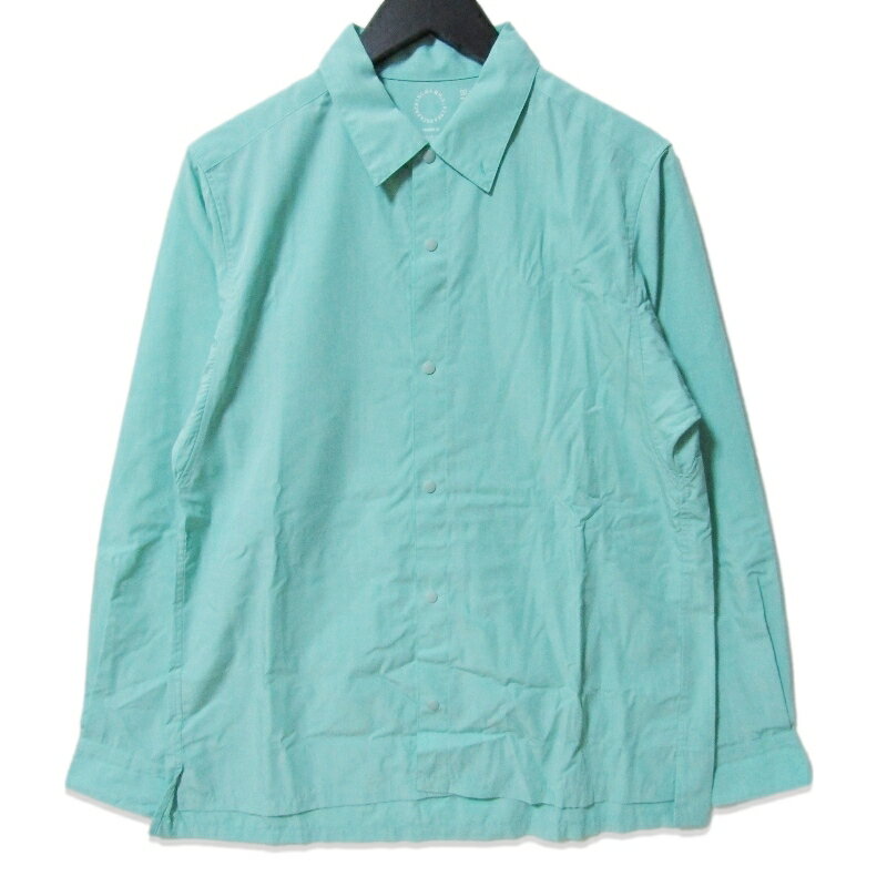 Rakuten - 【中古】未使用 山と道 ヤマトミチ Bamboo shirt 25 UNISEX 2025年 バンブーシャツ長袖シャツ トレイルシャツ Peppermint Sメンズ 27113403