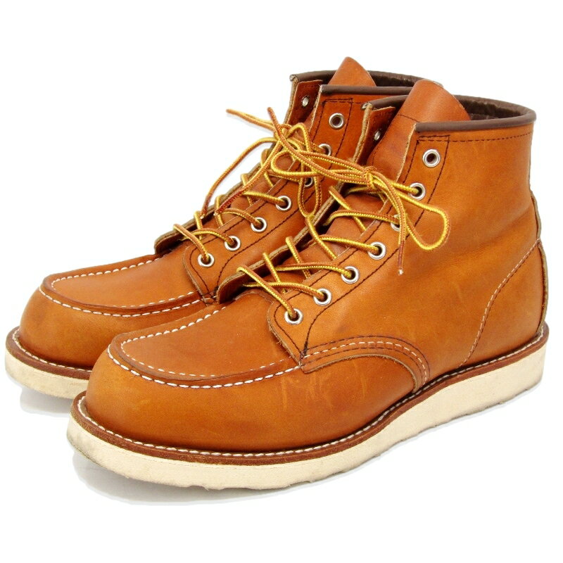 樂天商城 - 【中古】REDWING レッドウィング US8.5E 26.5cm モックトゥ 875 2022年製 6インチ クラシック ワークブーツ ブラウン オロレガシー アイリッシュセッター ブーツ 35005481