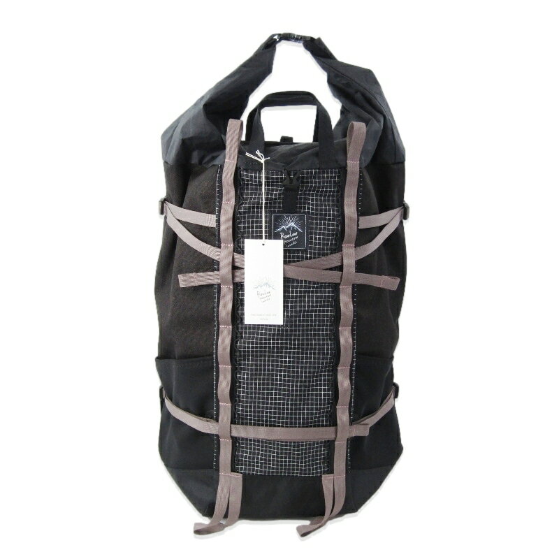 樂天商城 - 【中古】未使用 RawLow Mountain Works ロウロウマウンテンワークス バックパック Antelope アンテロープ アルパインパック Black S/M リュック 36-40L アウトドア バッグ 鞄 47000018