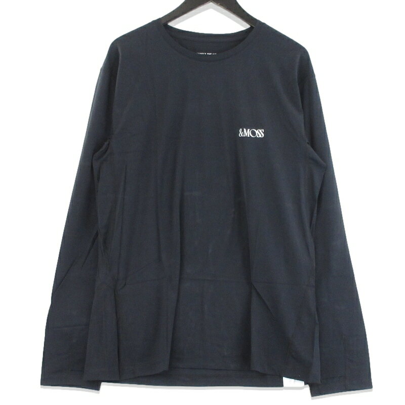 乐天商城 - 【中古】未使用 ＆MOSS アンドモス SMOOTH TOUCH LONG SLEEVE T-SHIRTS MU001-003 スムースタッチ ロングスリーブ 長袖Tシャツ BLACK 2 メンズ 70017609