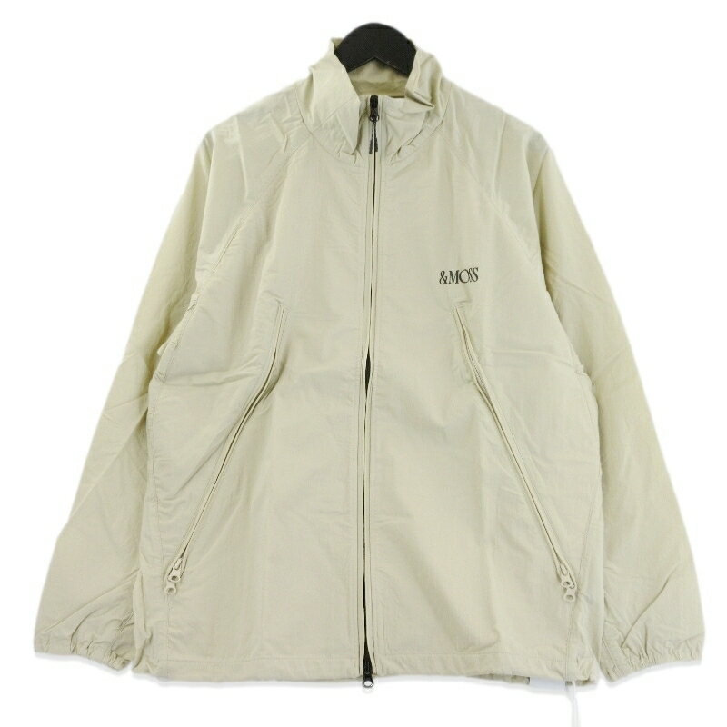 Rakuten - 【中古】未使用 ＆MOSS アンドモス STRETCH ZIP JACKET MU001-035 ストレッチジップジャケット ベージュ 2 メンズ 70017620