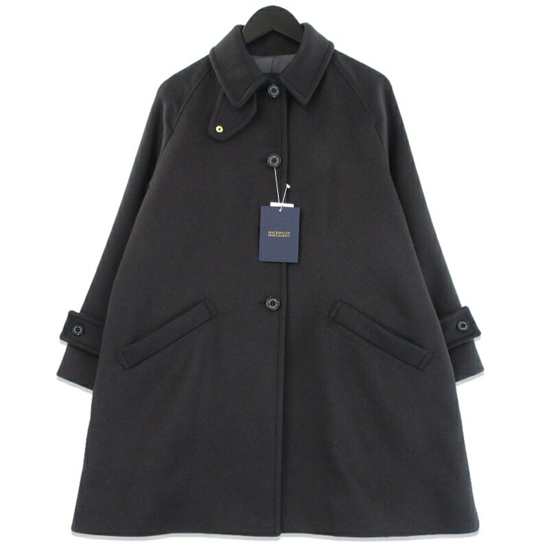 Rakuten - 【中古】未使用 MACKINTOSH PHILOSOPHY マッキントッシュフィロソフィー ステンカラーコート H5B-31-695 WELBURY チャコールグレー 38 ウィメンズ レディース ダブルクロスカシミヤ レディース 70017628