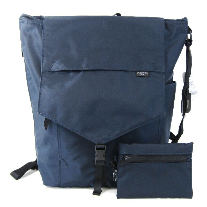 Rakuten - 【中古】美品 PORTER ポーター リュックサック シェル 679-36806 SHELL RUCKSACK バックパック 日本製 ダークネイビーバッグ 鞄 61005332