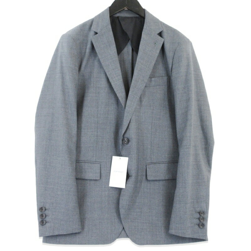 未使用 SOPHNET． ソフネット SUMMER MERINO WOOL STANDARD 2BUTTON JACKET SOPH-250014 テーラードジャケット グレー M 2ボタンジャケット メンズ 99000801