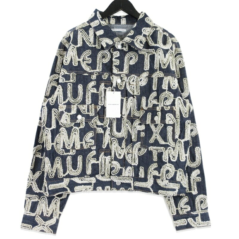 乐天商城 - 【中古】未使用 uniform experiment ユニフォームエクスペリメント OVERFLOW DENIM JACKET UE-252046 デニムジャケット インディゴ 3 メンズ 99000803