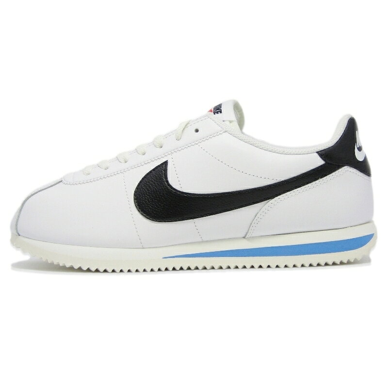 未使用 NIKE ナイキ 27cm CORTEZ DM4044-100 2023年製 コルテッツ レトロランニングシューズ WHITE/BLACK-LIGHT PHOTO BLUE スニーカー 18001973