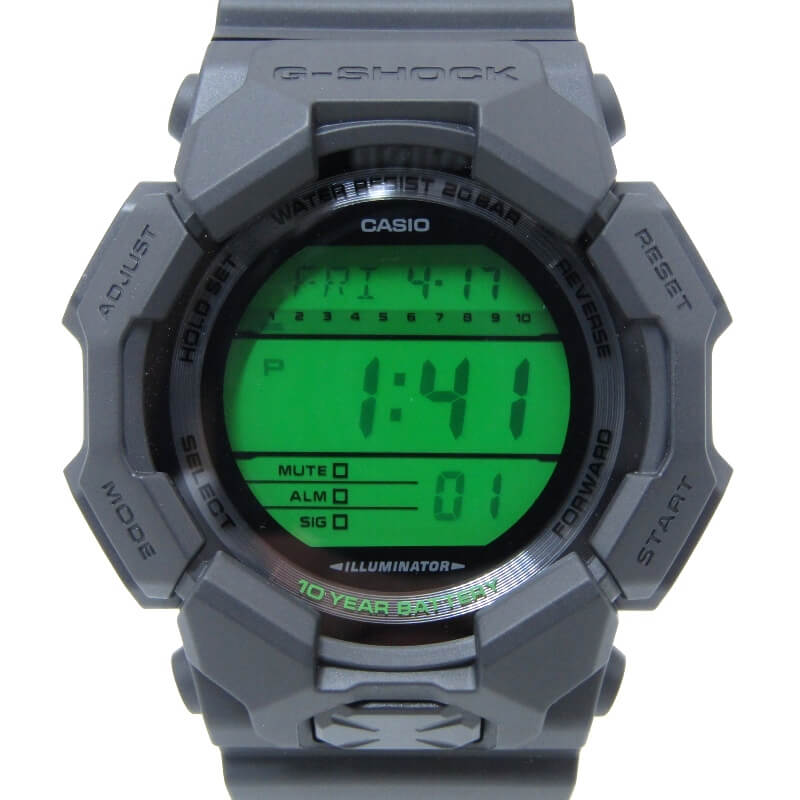 G-SHOCK - 【中古】美品 CASIO G-SHOCK Gショック GD-010BEG-1JF BLACK AND ELECTRO GREEN エレクトログリーン 2026年モデル デジタル ブラック 黒 カシオ 腕時計 28012417
