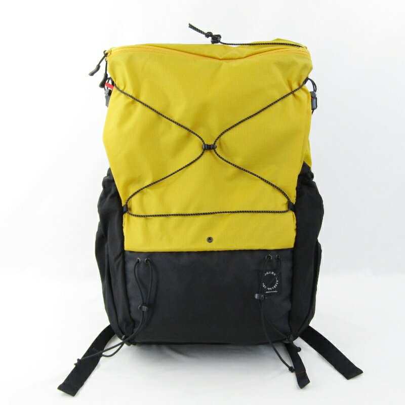 【中古】美品 山と道 ヤマトミチ バックパック MINI 2025年 ミニ PERTEX ザック リュック 25-30L ミニマリストパッド内臓 Mustard M バッグ 鞄 47000033