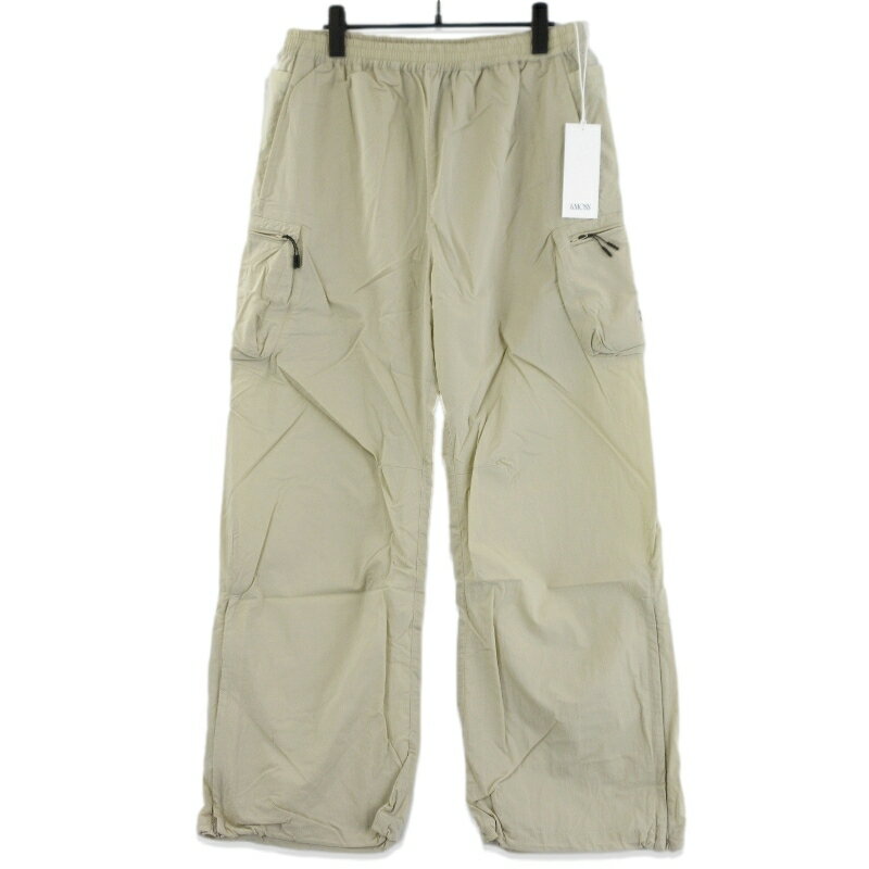 Rakuten - 【中古】未使用 ＆MOSS アンドモス STRETCH ZIP PANTS MU001-036 ストレッチ ジップパンツ アクティブカーゴパンツ ベージュ 2 メンズ 70017659