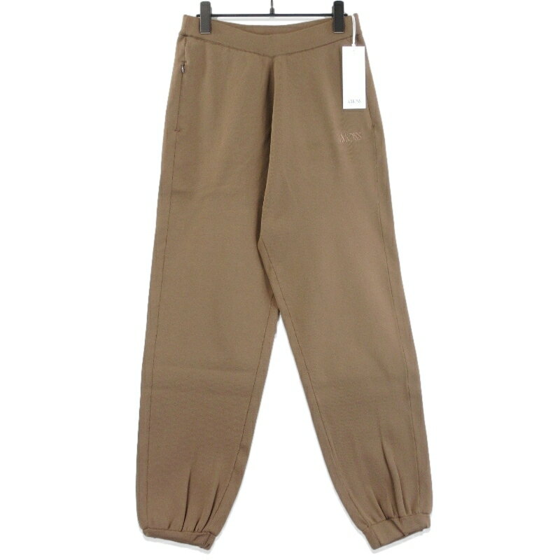 Rakuten - 【中古】未使用 ＆MOSS アンドモス COMFORT KNIT PANTS(W) MW001-062 コンフォート ニットパンツ イージーパンツ キャメル 2 レディース 70017662