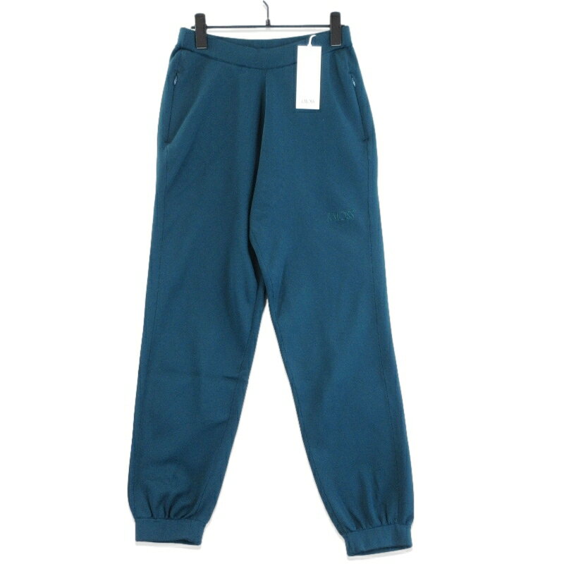 樂天商城 - 【中古】未使用 ＆MOSS アンドモス COMFORT KNIT PANTS(W) MW001-062 コンフォート ニットパンツ イージーパンツ ターコイズ 1 レディース 70017664