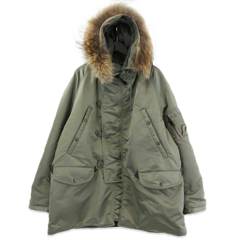 Rakuten - 【中古】WAIPER.inc ワイパー フライトジャケット 25WP41 U.S.A.F N-3B VINTAGE 日本製 オリーブ Lメンズ 71015591