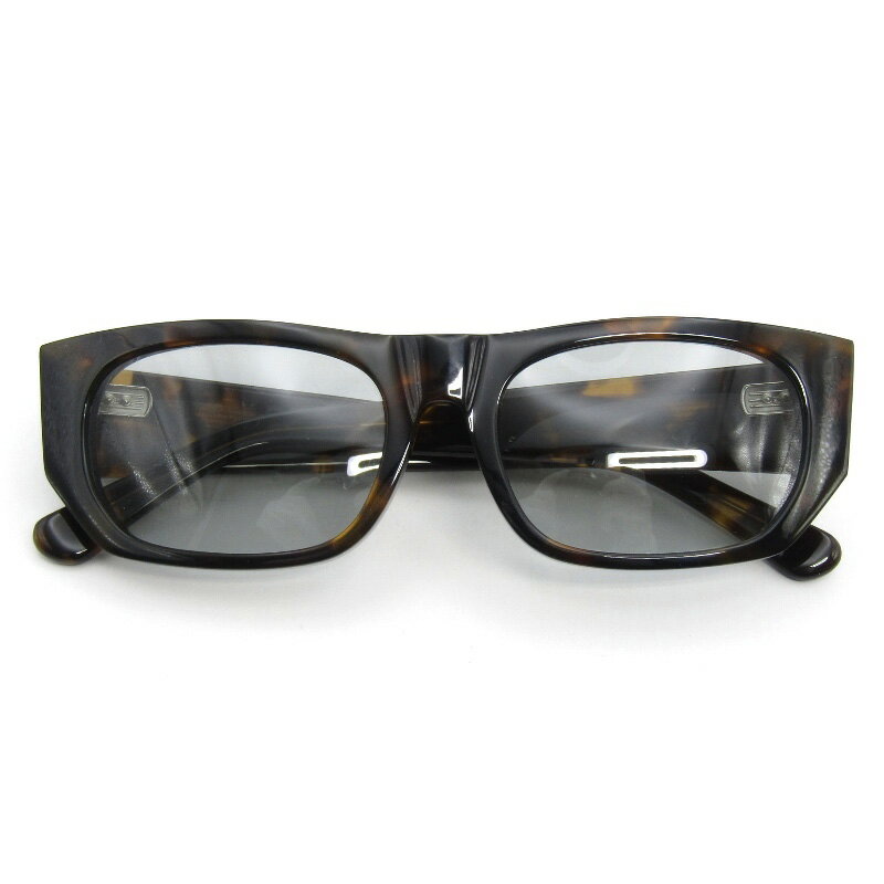 Rakuten - 【中古】未使用 Lunetta BADA ルネッタバダ サングラス No.23 日本製 レクタングル スクエア 0510 BROWN DEMIGREY メガネ 眼鏡 サングラス 54000836