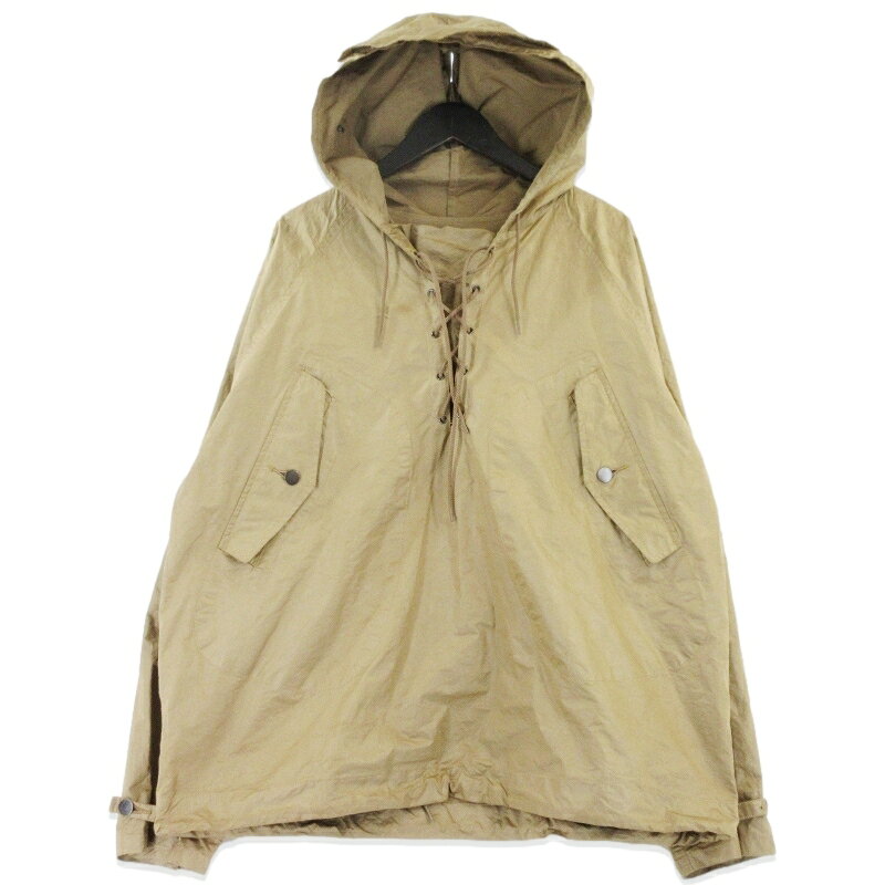 BOWWOW バウワウ 日本製 BIGGY MOUNTAIN PARKA ビッグ マウンテンパーカー BW1902-BMP L Green シェル アノラック アウター【中古】【BOWWOW】 BOWWOW バウワウ 日本製 BIGGY MOUNTAIN PARKA ビッグ マウンテン