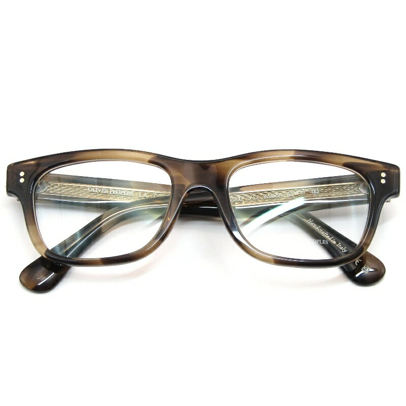 Alain Mikli - 【中古】未使用 OLIVER PEOPLES L.A. オリバーピープルズ メガネフレーム OV5540U ROSSON イタリア製 ロッソン スクエア 1713 TEAKWOODUSフィット メガネ 眼鏡 サングラス 61005440