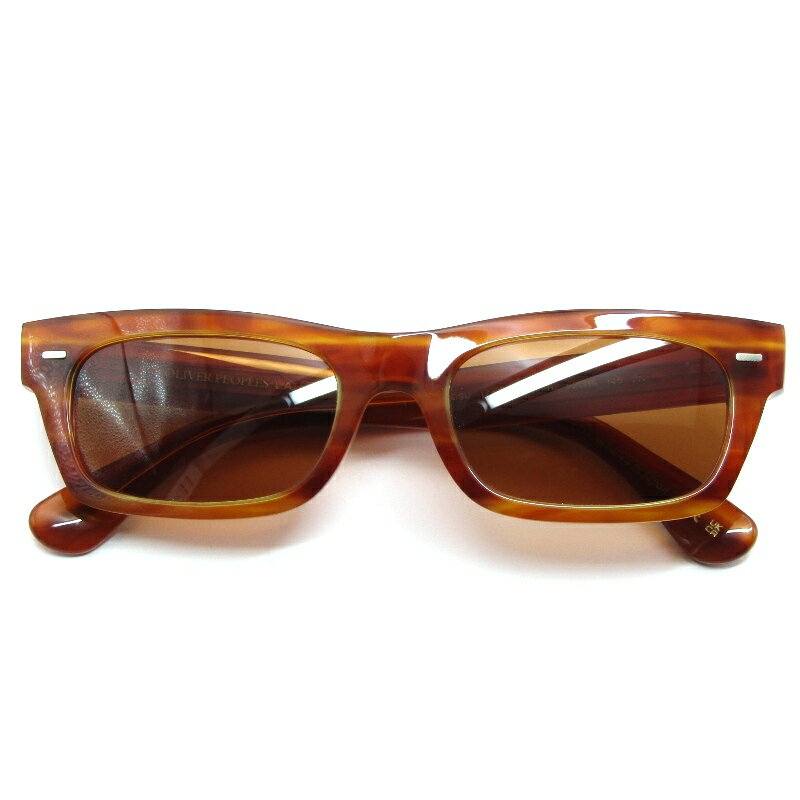 Rakuten - 【中古】未使用 OLIVER PEOPLES L.A. オリバーピープルズ サングラス OV5510SU DAVRI 日本製 ダヴリ スクエア 174253 TortoiseUSフィット Brown メガネ 眼鏡 サングラス 61005449