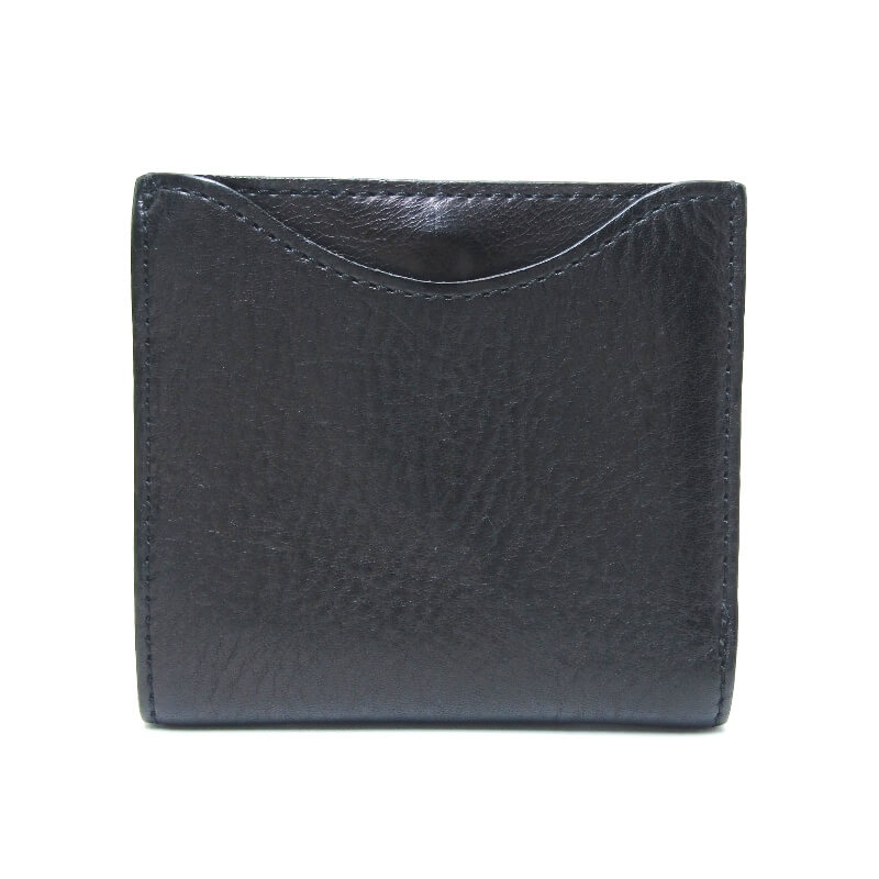 乐天商城 - 【中古】BEERBELLY ビアベリー ミニ財布 HATCHBACK SLIM ハッチバック スリム コンパクト財布 日本製 ブラック 黒 レザー 28012459