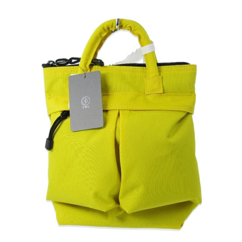 Rakuten - 【中古】未使用 SML エスエムエル COLOR-N HELMET BAG SS K901133U ヘルメットバッグ ショルダーバッグ イエロー SS バッグ 鞄 47000064