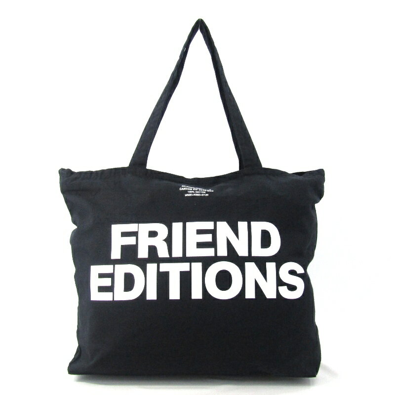 Rakuten - 【中古】未使用 FreshService フレッシュサービス FRIEND EDITIONS CANVAS ZIP TOTE BAG FSP261-90091FE フレンド BLACK エディションズ トートバッグ バッグ 鞄 47000068