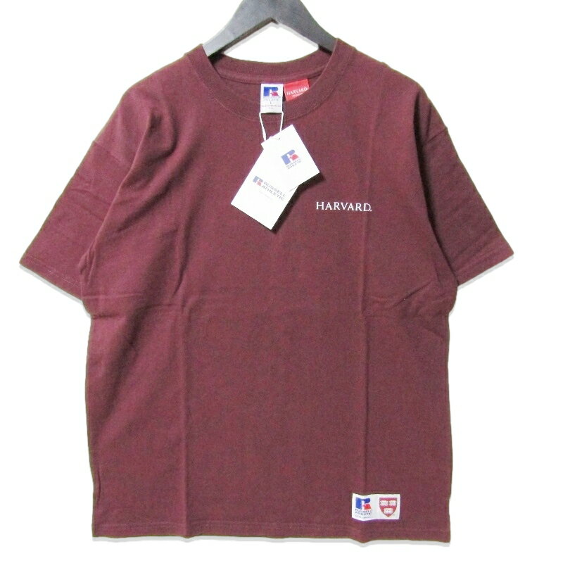 Rakuten - 【中古】未使用 RUSSELL ATHLETIC ラッセル Harvart University s/s RC-24531-HD 半袖Tシャツ プリント COCOA Lメンズ 27113589
