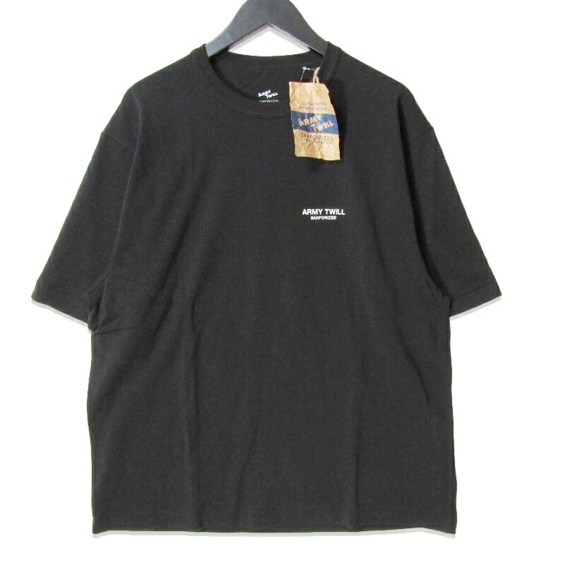 Rakuten - 【中古】未使用 ARMY TWILL アーミーツイル 30/2 OE Half Sleeve Print Tee_Camo AM-2513012 半袖Tシャツ カモフラージュ柄 BLACK Mプリント コットンメンズ 27113604