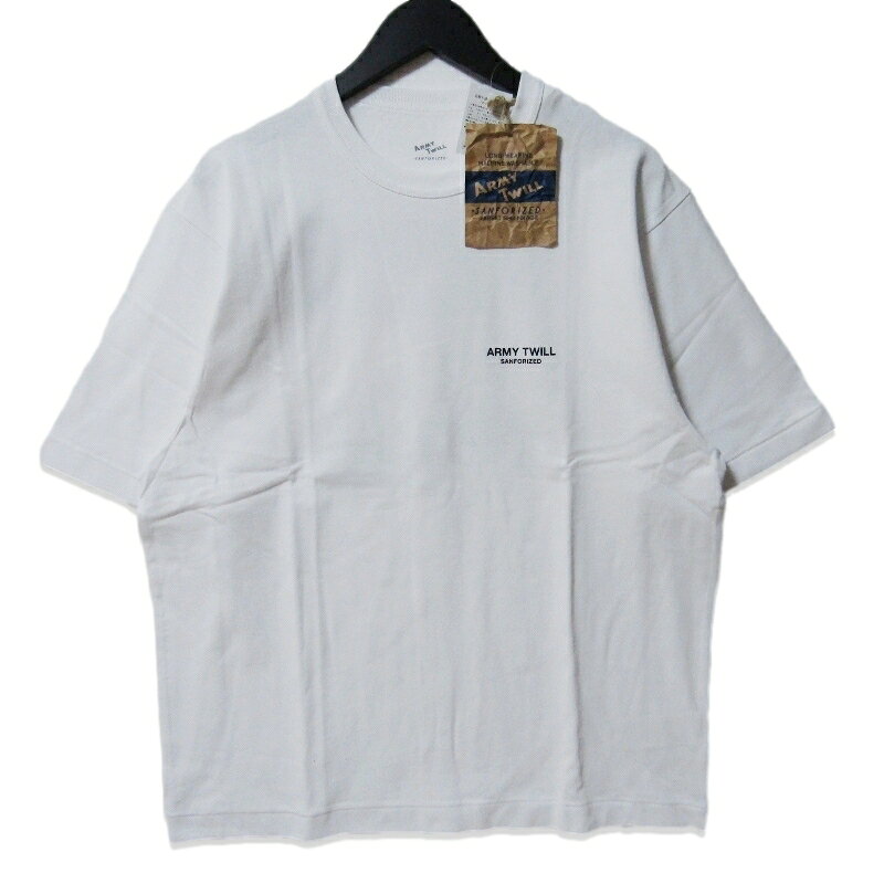Rakuten - 【中古】未使用 ARMY TWILL アーミーツイル 30/2 OE Half Sleeve Print Tee_Camo AM-2513012 半袖Tシャツ カモフラージュ柄 WHITE Sプリント コットンメンズ 27113605