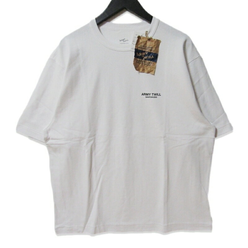 Rakuten - 【中古】未使用 ARMY TWILL アーミーツイル 30/2 OE Half Sleeve Print Tee_Penguin AM-2513013 半袖Tシャツ ペンギン WHITE Mプリント コットンメンズ 27113620
